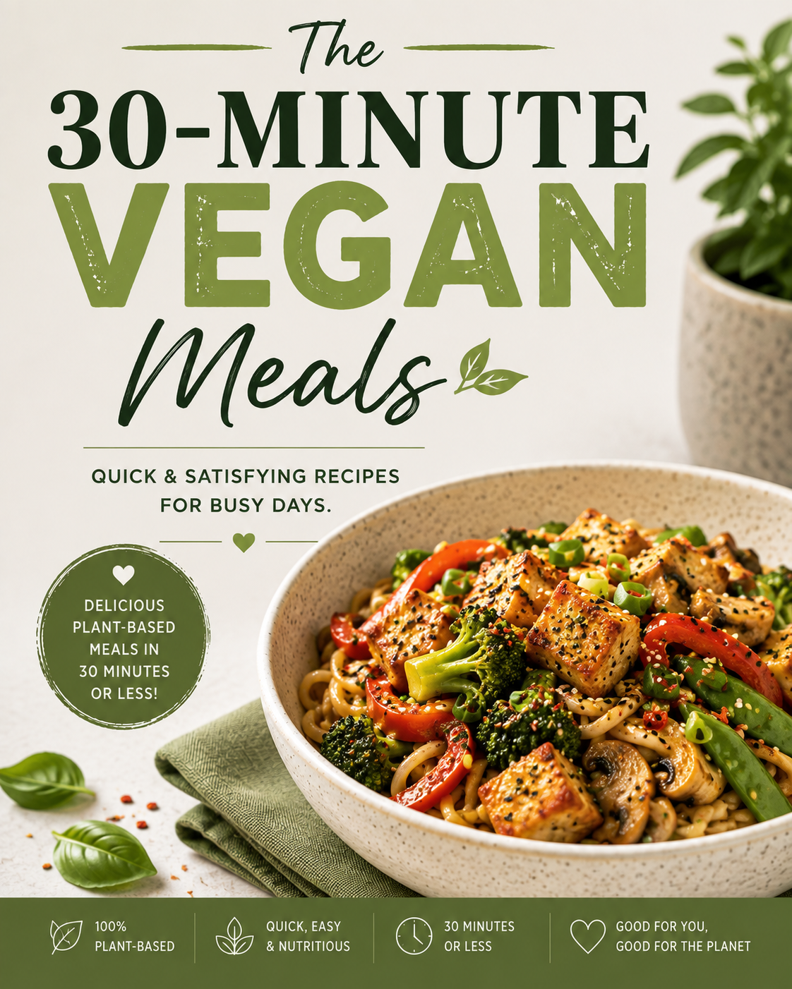 The 30-Minute Vegan Meals